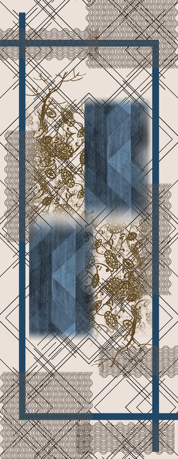 几何印花华亿平台图片