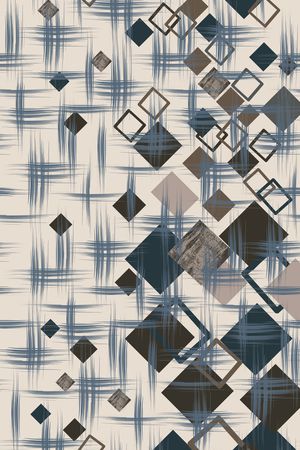 几何印花华亿平台图片