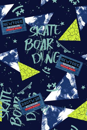 几何印花华亿平台图片