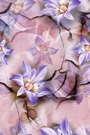 扎染华亿平台印花华亿平台图片