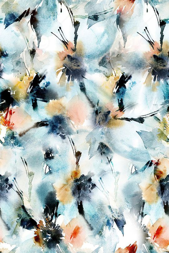 水彩印花华亿平台图片