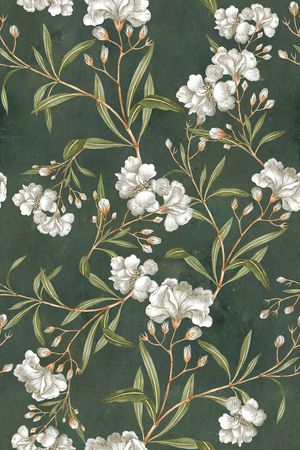 绿植树叶印花华亿平台图片