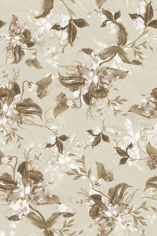 绿植树叶印花华亿平台图片