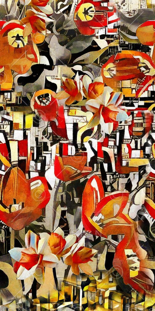 几何印花华亿平台图片