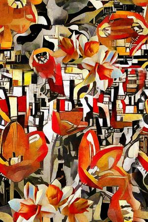 几何印花华亿平台图片