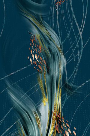 线条印花华亿平台图片