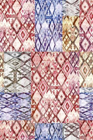 几何印花华亿平台图片