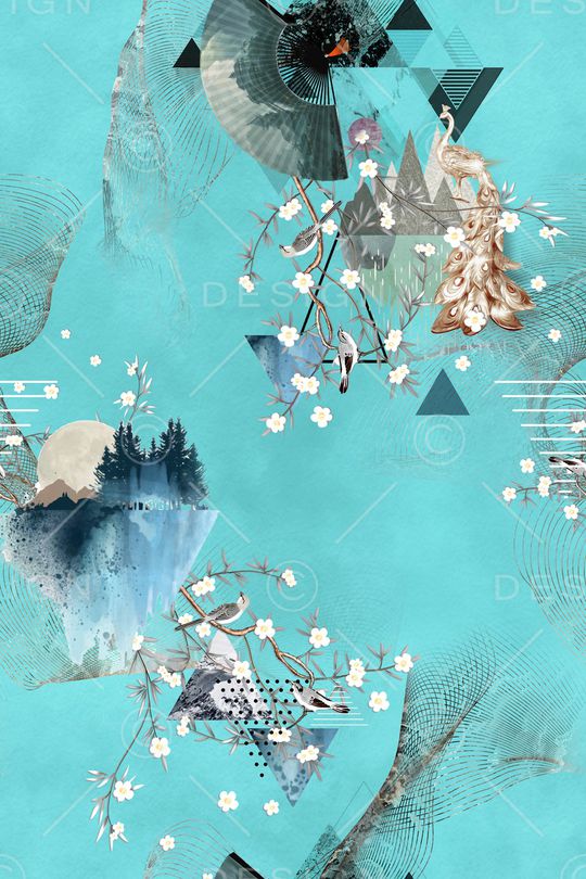 旗袍印花华亿平台图片