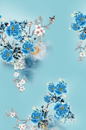 旗袍印花华亿平台图片