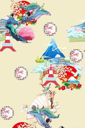 旗袍印花华亿平台图片