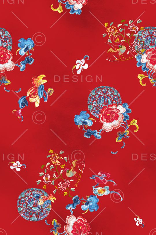 香云纱印花华亿平台图片