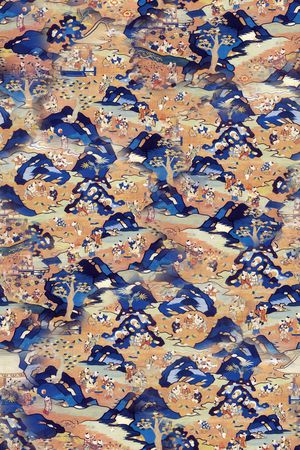 香云纱印花华亿平台图片