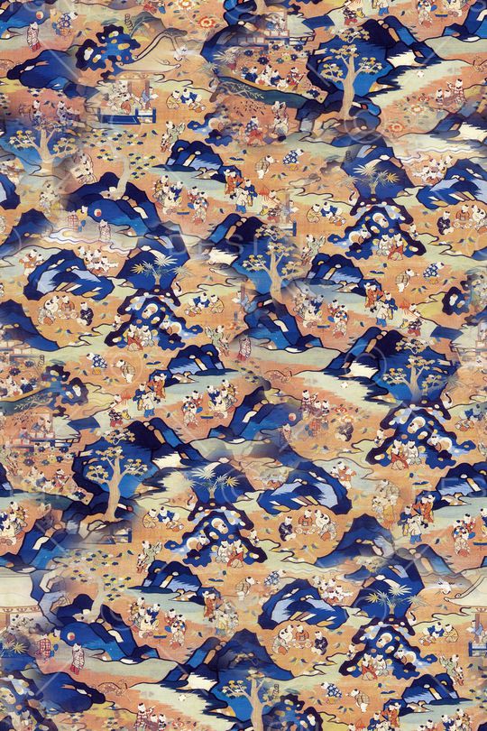 香云纱印花华亿平台图片