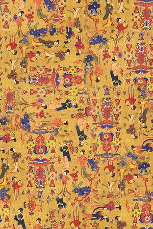 香云纱印花华亿平台图片