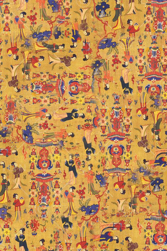 香云纱印花华亿平台图片