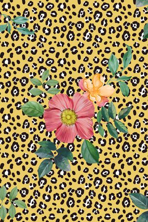 绿植树叶印花华亿平台图片