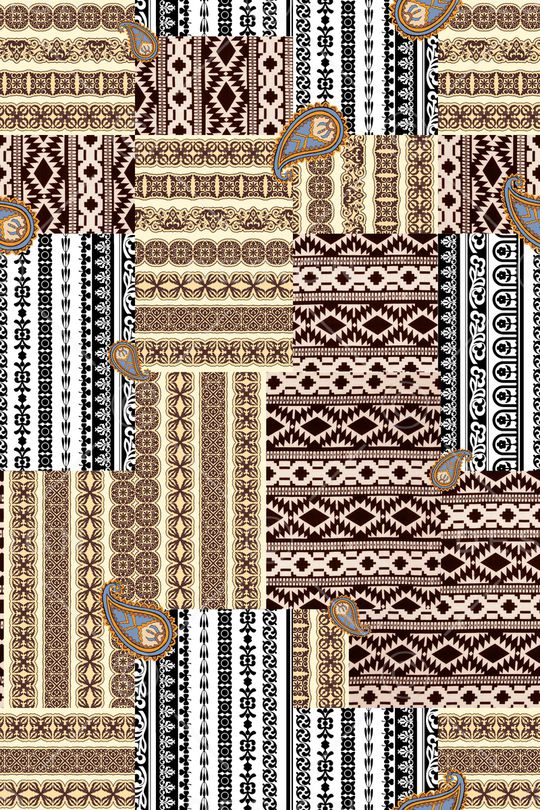 几何印花华亿平台图片