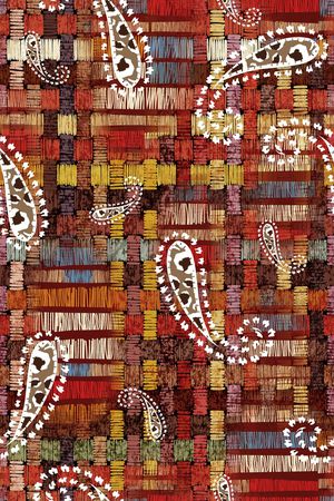 几何印花华亿平台图片