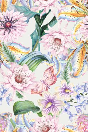 春夏华亿平台印花华亿平台图片