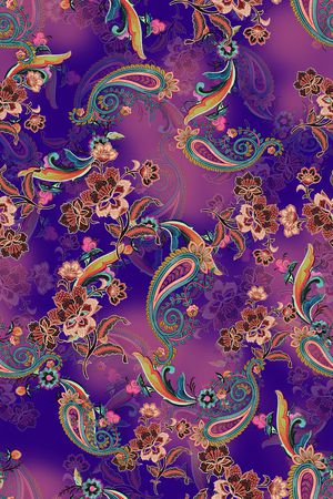 连衣裙印花华亿平台图片