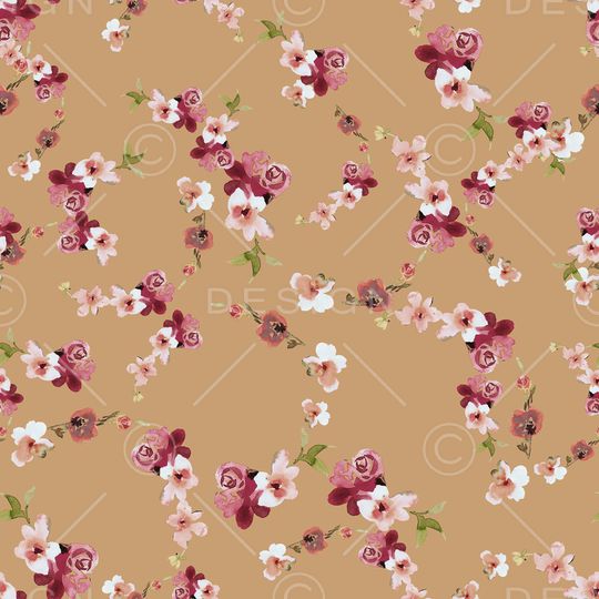 绿植树叶印花华亿平台图片