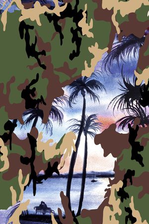 扎染华亿平台印花华亿平台图片