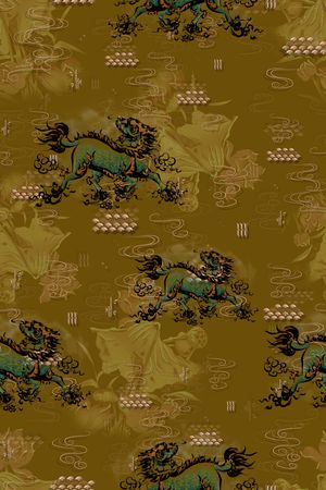 连衣裙印花华亿平台图片