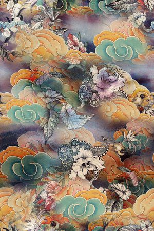 香云纱连衣裙印花华亿平台图片