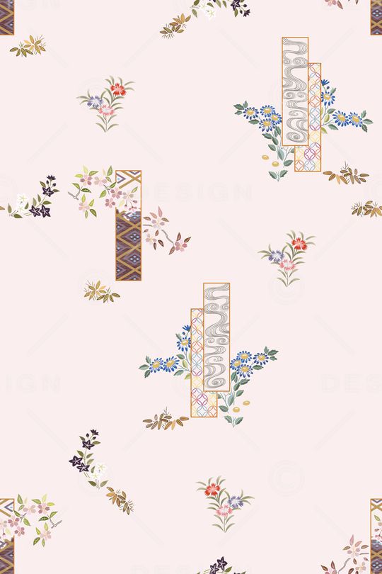 几何印花华亿平台图片