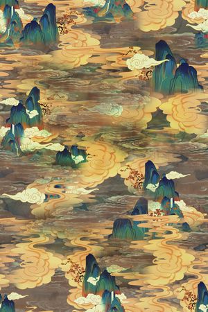 香云纱连衣裙印花华亿平台图片