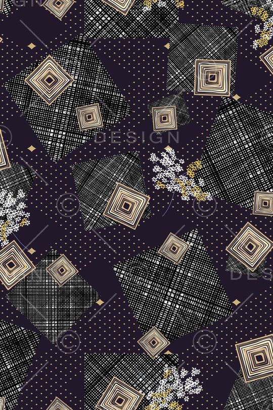 几何印花华亿平台图片