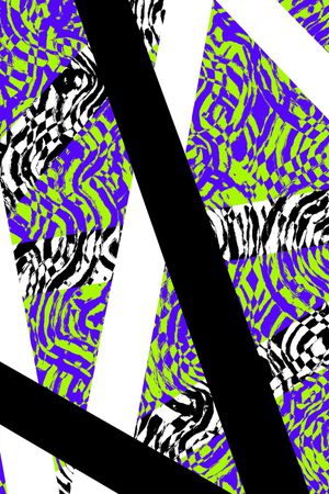 线条印花华亿平台图片