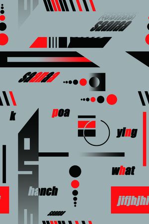 几何印花华亿平台图片