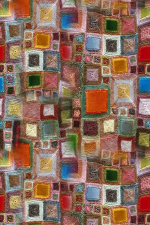 几何印花华亿平台图片