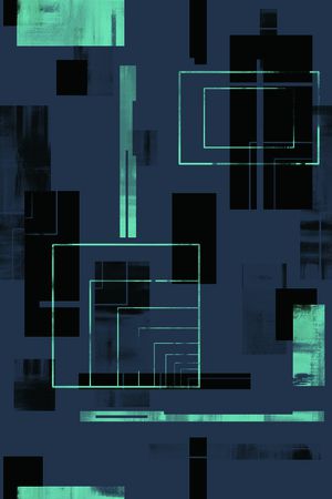 几何印花华亿平台图片