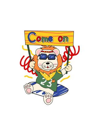 胸前独幅印花华亿平台图片