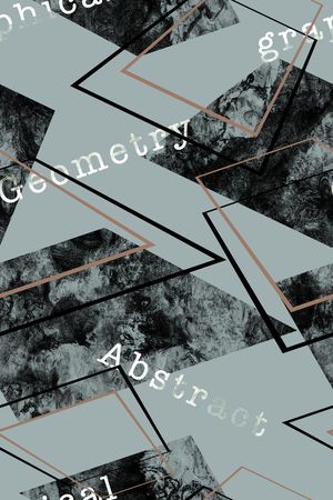 几何印花华亿平台图片