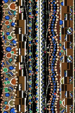 几何印花华亿平台图片