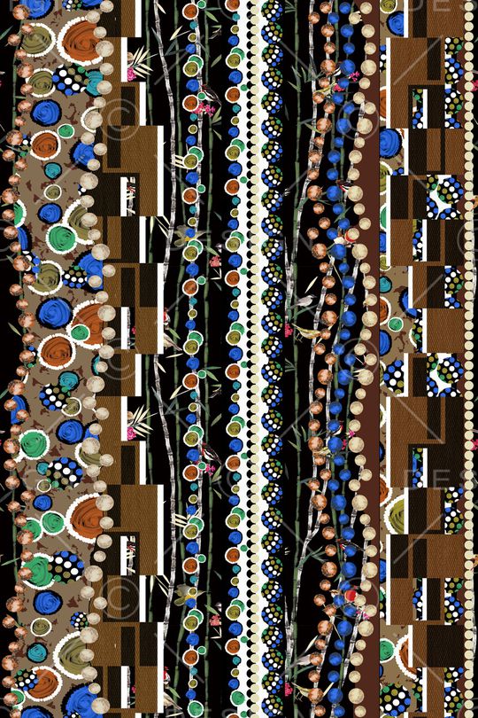 几何印花华亿平台图片