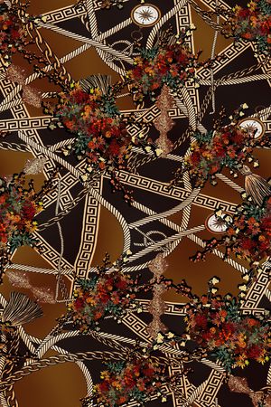 几何印花华亿平台图片