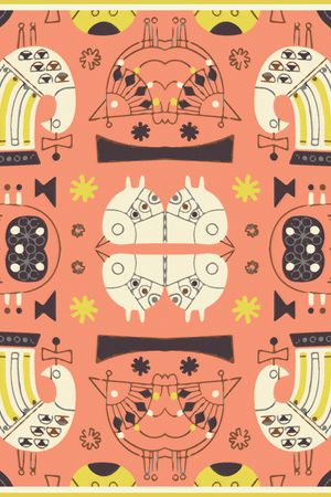 线条印花华亿平台图片