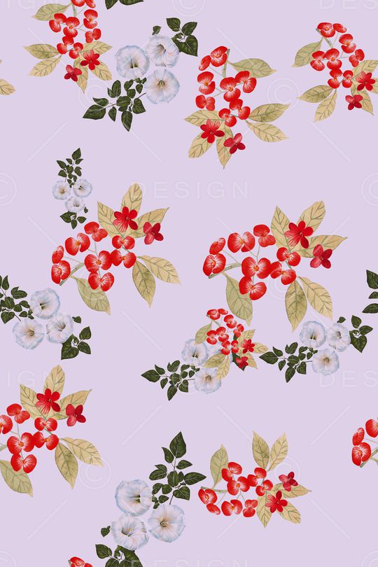 绿植树叶印花华亿平台图片