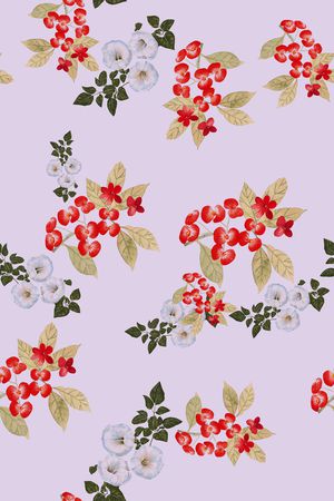 绿植树叶印花华亿平台图片