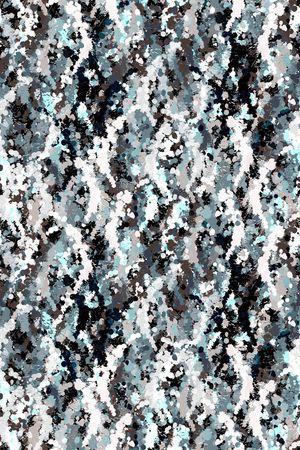 抽象男装印花华亿平台图片