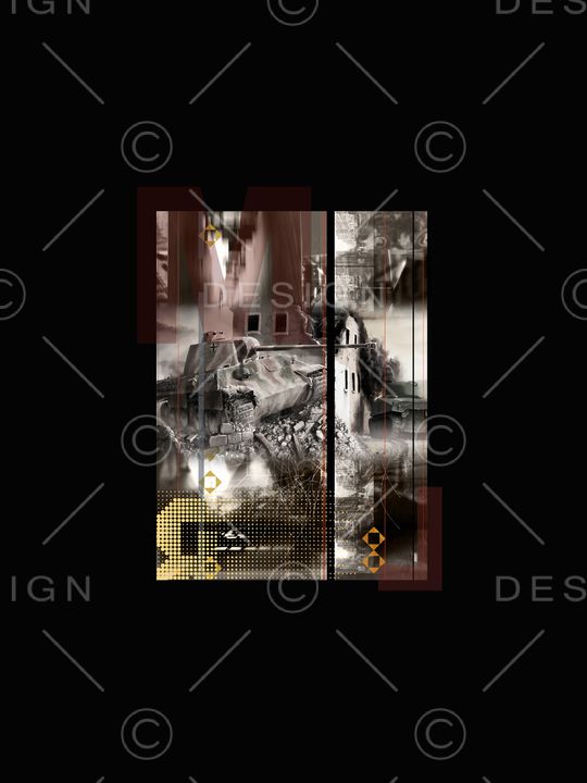 胸前独幅印花华亿平台图片