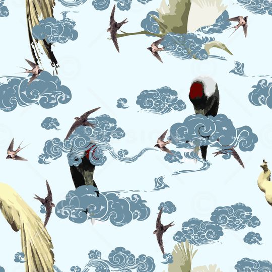 鸟/昆虫印花华亿平台图片