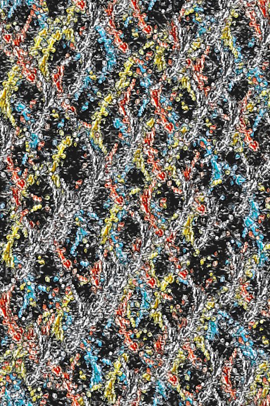 抽象男装印花华亿平台图片