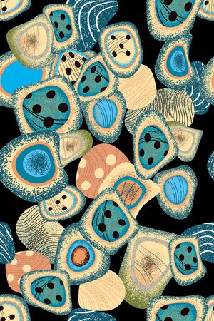 几何印花华亿平台图片