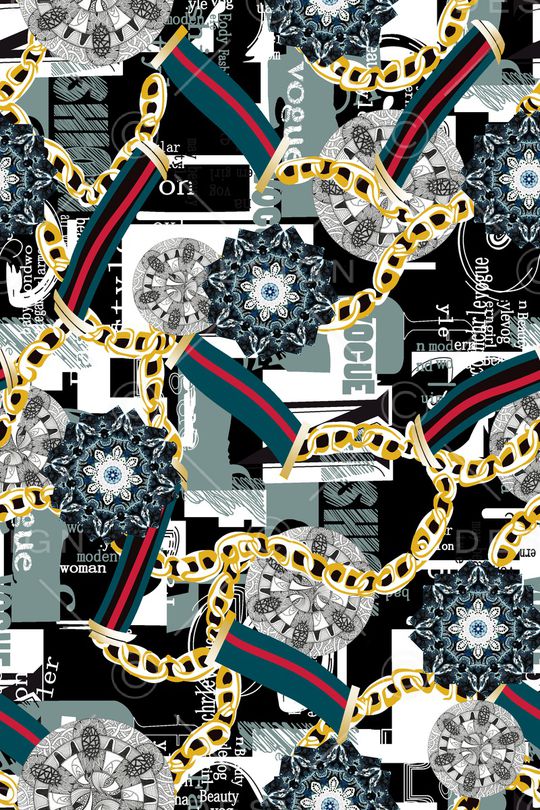 几何印花华亿平台图片