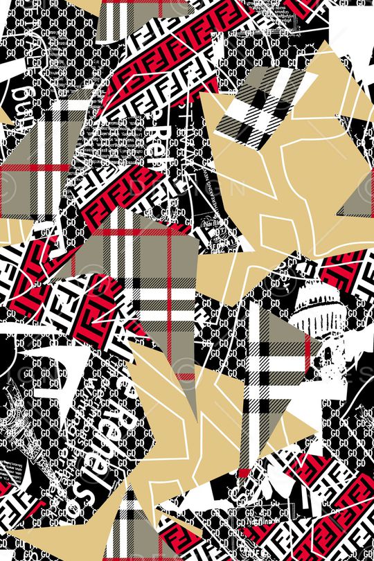 几何印花华亿平台图片